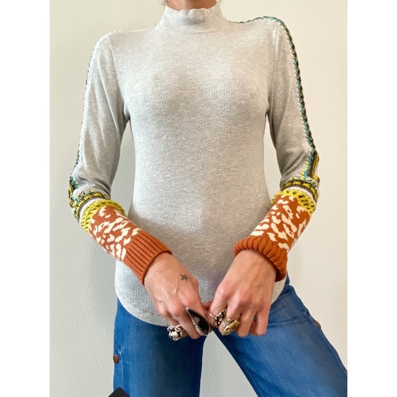 Free People Tops - Free people pullover sweater large